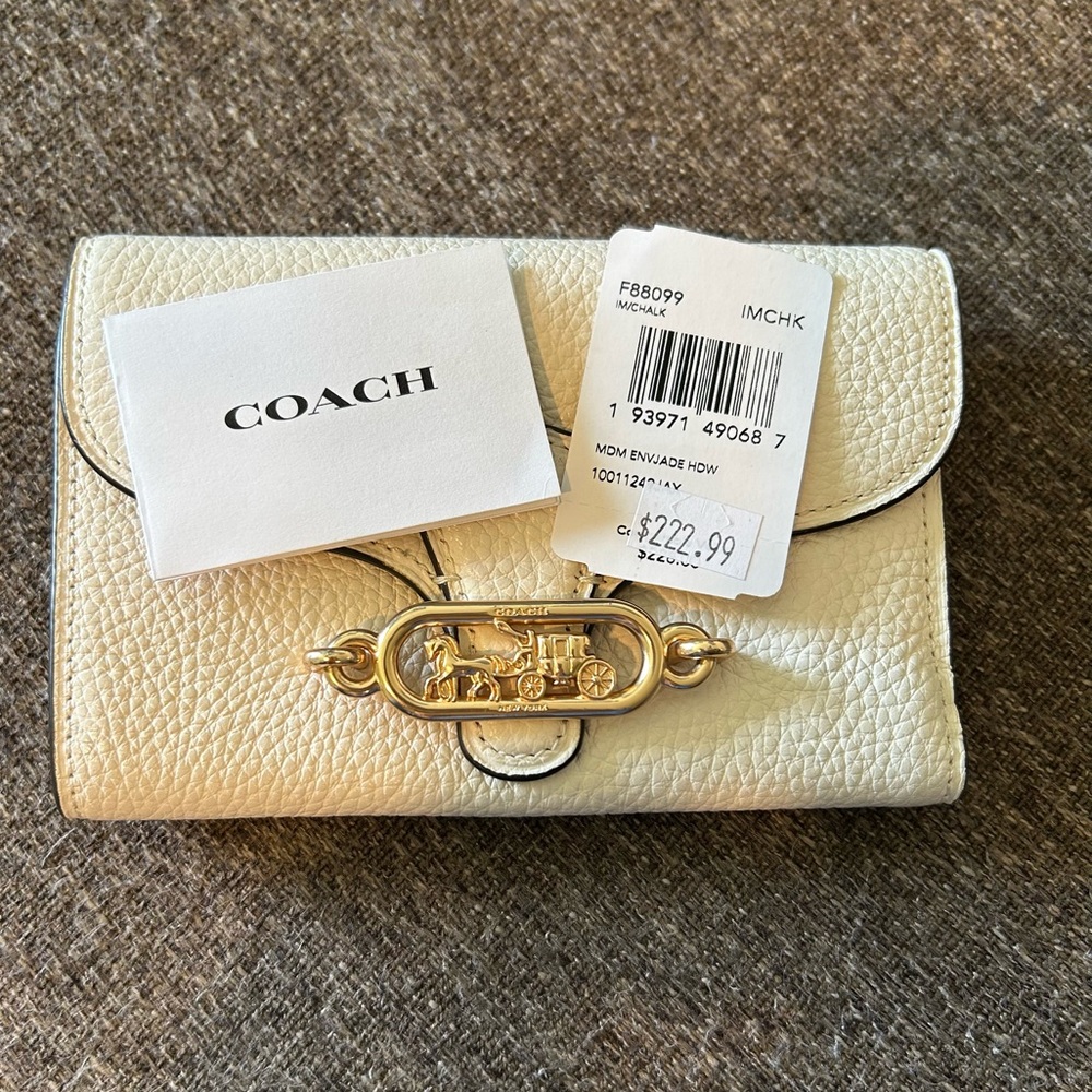 NWT Coach Jade Envelope Wallet - Picture 8 of 12